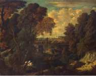 Huysmans Cornelis Landscape with a Ruined Tower - Hermitage